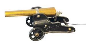 lot 129H image: LL - Winchester 10 Gauge Signal Cannon by Bellmore Johnson Tool Co.
