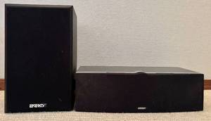 lot 134H image: LL - Pair of Energy Encore Loudspeakers and Center Speaker