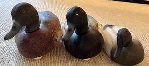 lot 140H image: LL - Set of 3 Duck Decoys Including 16 Inch Model
