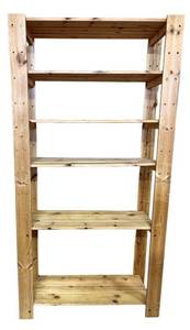 lot 148H image: LLS - Wooden Storage Shelving Unit