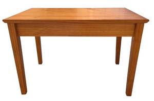 lot 171H image: LL - Wood Desk with Drawer, Made in Brazil