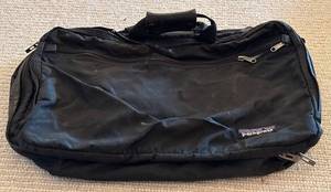 lot 226H image: LL - Patagonia Black Large Travel Bag with Strap