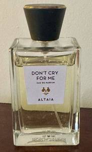 lot 12P image: ALTAIA Dont Cry For Me Eau De Parfum 3.4 oz Partially Used
