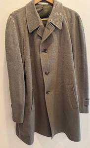 lot 35D image: Joseph Abboud Twill Wool Overcoat Size 42L