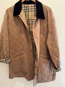 lot 37D image: Burberry London Mens Quilted Jacket XL