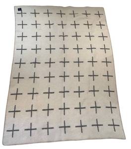 lot 43D image: Hawkins New York Wool Blend Throw Blanket