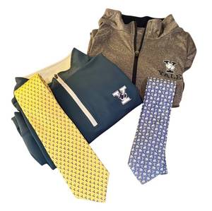 lot 49DD image: Yale Bulldogs Apparel and Vineyard Vines Tie Collection - XL
