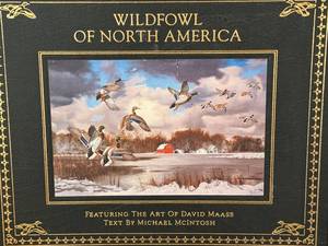 lot 77D image: Signed Wildfowl of North America Leather Collectors Edition by David Maass & Michael McIntosh