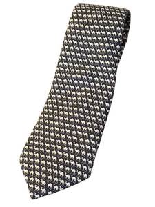 lot 79D image: Vineyard Vines Connecticut College Bulldog Pattern Silk Tie