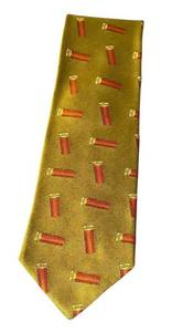 lot 83D image: Twill Brand Neck Tie with Shotgun Shell Motif
