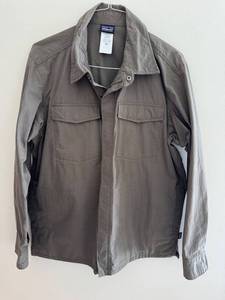 lot 90D image: Patagonia Mens Large Organic Cotton Utility Shirt Jacket