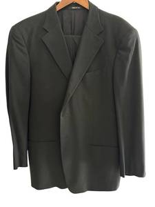 lot 96D image: Armani Collezioni Black 2-Piece Suit Made in Italy, 42R Jacket
