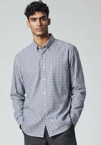 lot 125D image: VKNAGRANI XL Long Sleeve Checkered Shirt Made in Italy