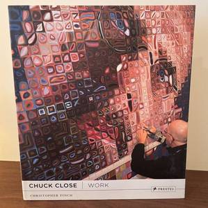 lot 130D image: Chuck Close Work by Christopher Finch Hardcover Art Book