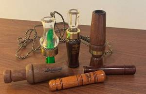 lot 134D image: Assorted Duck Calls Lot Including Echo, Lehmann, Jennings, CDGC
