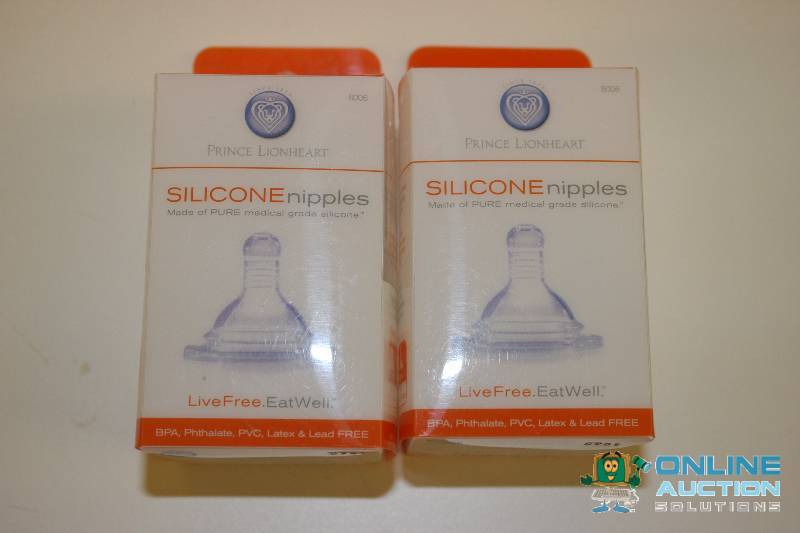 lot 208 image: Lot of (2) Lionheart Silicone Nipples.
