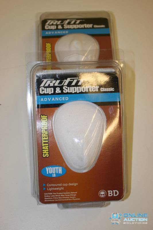 lot 263 image: Lot of (2) Tru Fit Cup & Supporter Youth Lrg.