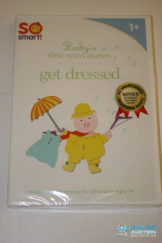 lot 268 image: Babys First Word Stories DVD Get Dressed.