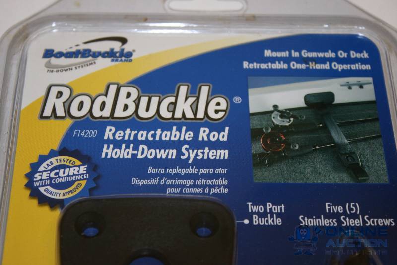 Rod Buckle; Retractable Rod Hold-Down System., New and Used Household and  Baby Surplus Sale