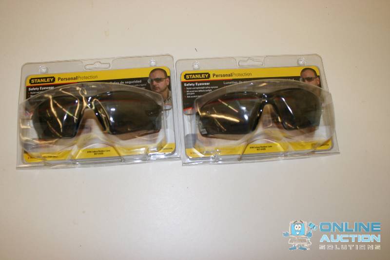 lot 315 image: Lot of (2) Stanley Protective Eyeglasses.