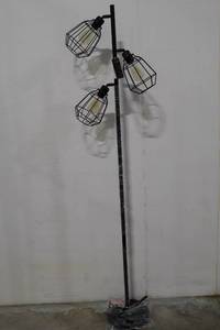 lot 151 image: Floor Lamp - Kirklands Illuminate Triple Cage