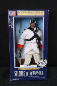 lot 45 image: Soldiers of the World Private - Rhode Island Light Infantry 12-inch Figure