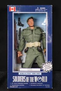 lot 54 image: Soldiers of the World Canadian Sergeant 12-Inch Action Figure