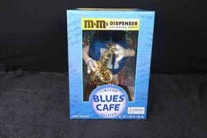 lot 138 image: M&Ms Blues Caf Limited Edition Dispenser