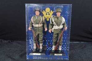 lot 157 image: 2x Soldiers of the World Dough Boy & WWII GI Figurines