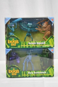 lot 117 image: Disney Pixars A Bugs Life Scout Squad & Bug Battalion Figures