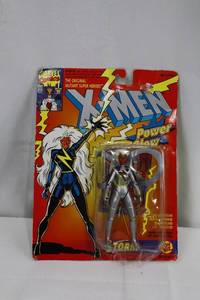 lot 173 image: Toy Biz Storm X-Men Power Glow Action Figure - Carded