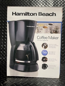 lot 10 image: Hamilton Beach Coffee Maker 12-Cup Capacity
