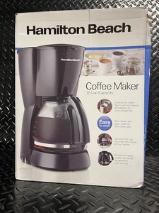 lot 14 image: Hamilton Beach Coffee Maker 12-Cup Capacity