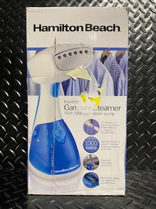 lot 15 image: Hamilton Beach Handheld Garment Steamer 11556F - 1000 W