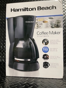 lot 17 image: Hamilton Beach Coffee Maker 12-Cup Capacity