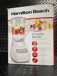 lot 19 image: Hamilton Beach Smoothie Blender - 48 oz, 12 Functions
