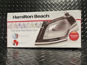 lot 20 image: Hamilton Beach Full-Size Nonstick Iron - Steam Iron