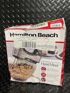 lot 21 image: Hamilton Beach Hand Mixer - 6-Speed 300W