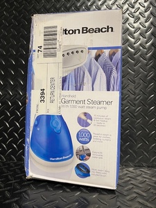 lot 29 image: Hamilton Beach 11556F Handheld Garment Steamer - 1000W