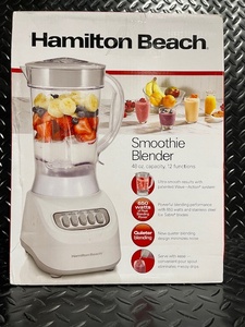 lot 30 image: Hamilton Beach Smoothie Blender 48 oz - 12 blending functions
