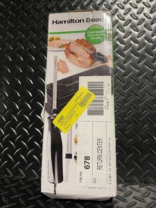 lot 31 image: Hamilton Beach Electric Knife Set - Storage Case Included