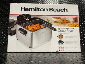 lot 39 image: Hamilton Beach Deep Fryer - 3 Baskets Included