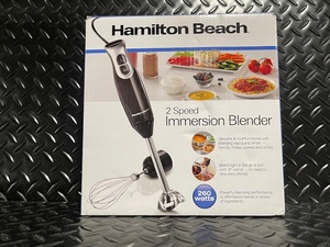 lot 42 image: Hamilton Beach 2-Speed Immersion Blender - 260W