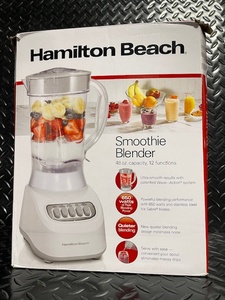 lot 43 image: Hamilton Beach Smoothie Blender - 48 oz Capacity, 12 Functions, 650 Watts