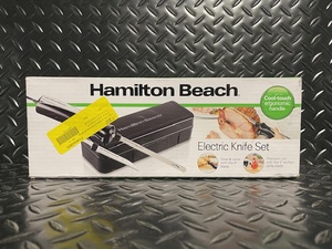 lot 45 image: Hamilton Beach Electric Knife Set Model 74275 with Storage Case