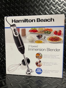 lot 48 image: Hamilton Beach 2-Speed Immersion Blender 260 Watts