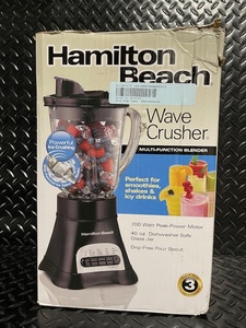 lot 88 image: Hamilton Beach Wave Crusher Blender