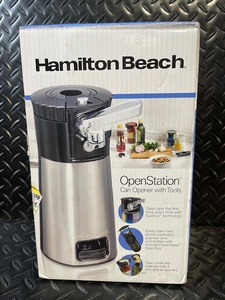 lot 121 image: Hamilton Beach OpenStation Can Opener with Tools