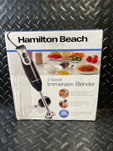lot 131 image: Hamilton Beach 2-Speed Immersion Blender 260 Watts