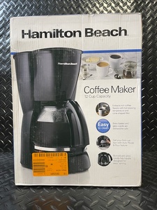 lot 141 image: Hamilton Beach Coffee Maker 12-Cup Capacity - Original Box